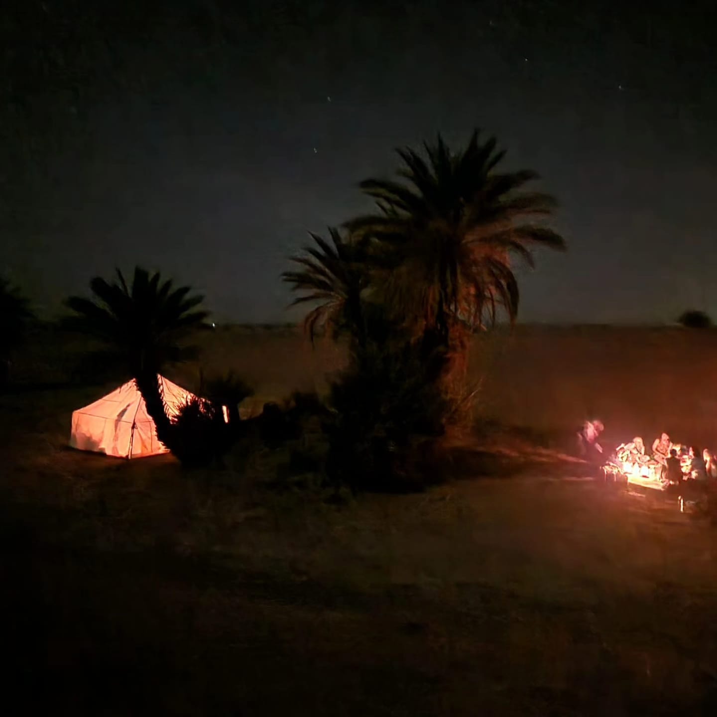 Sahara Nomaden Feuer Marokko Soul Journey